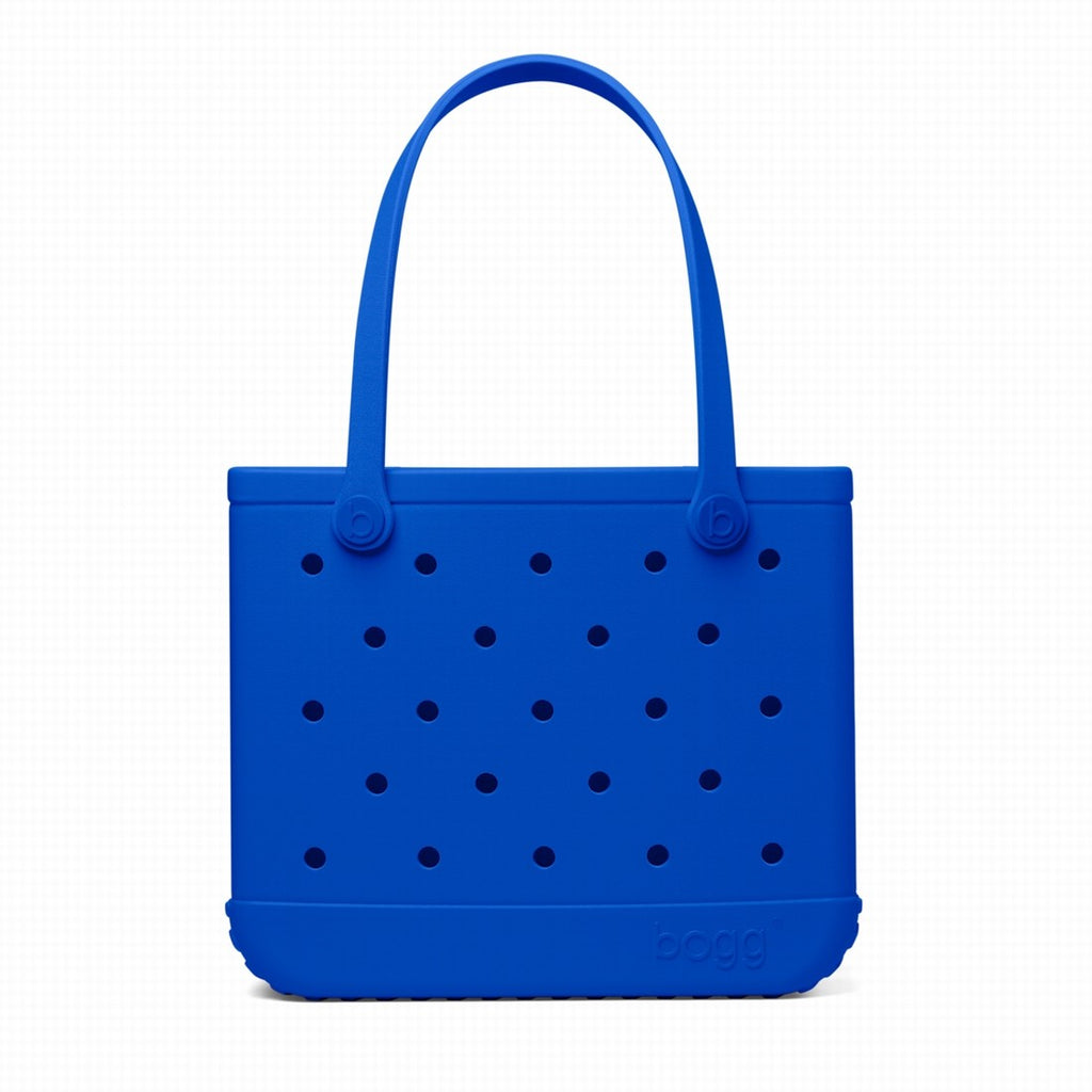 Baby Bogg Bag Mykonos Blue Tropical Resort Beach Bag Stylish Washable Bonus Cosmetic Bag Included for Weekend Travel