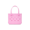 Bitty Bogg Bag Pink Taffy Boat Trip Waterproof Tote Sandproof Washable with Waterproof Phone Pouch for Outdoor Adventures Travel Organizer Vacation Essentials for Women