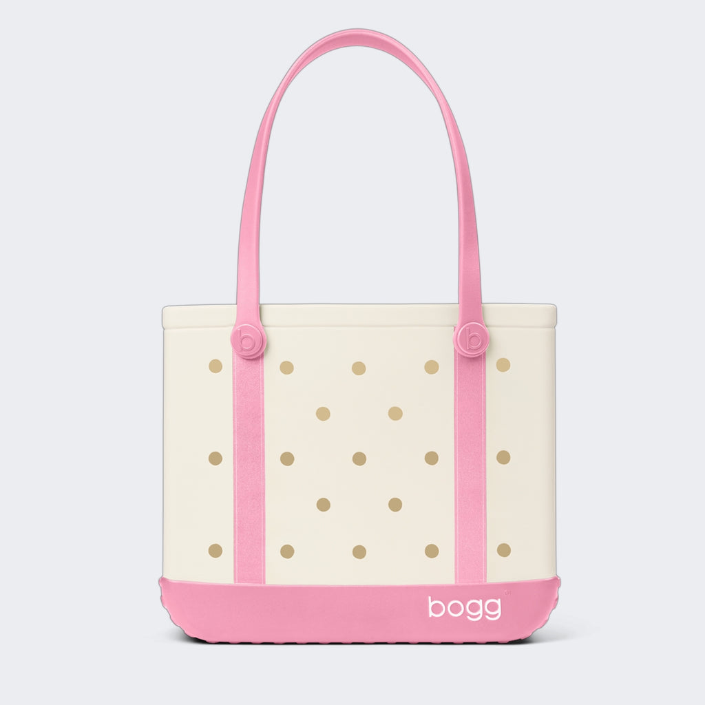 Baby Bogg Bag Varsity Blowing Pink Bubbles Summer Holiday Storage Tote Luxury Multi Purpose Accessory Organizer Pouch for Family Trips