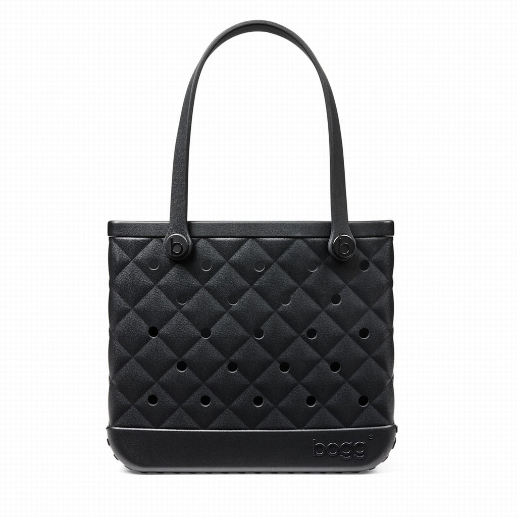 Baby Bogg Bag Quilted LBD Black Waterfront Travel Tote Premium Multi Purpose Adjustable Shoulder Strap for Weekend Travel