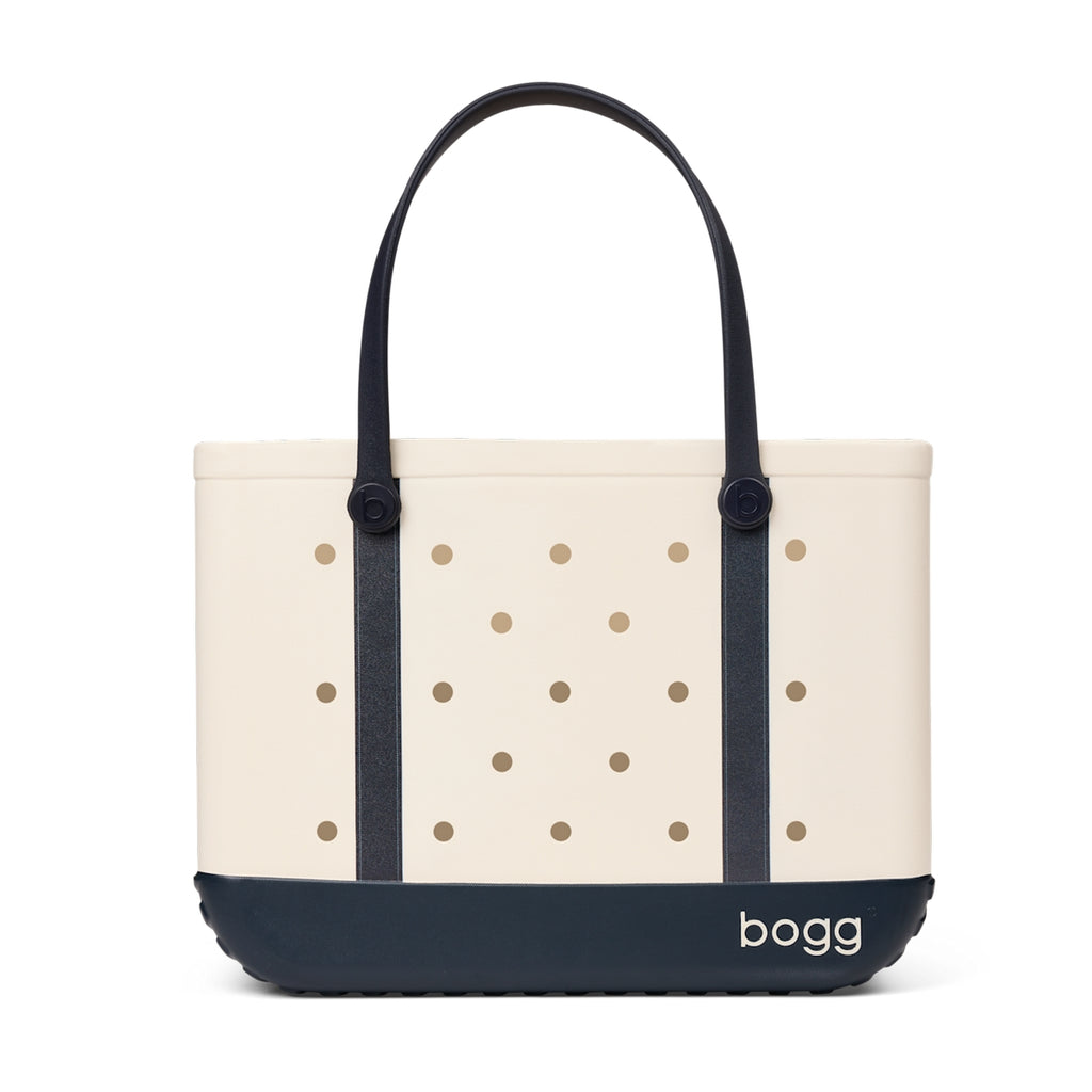 Original Bogg Bag Oxford Blue Beach Club Waterproof Tote Ultra Durable Multi Purpose Deep Storage Interior for Cruise Travel