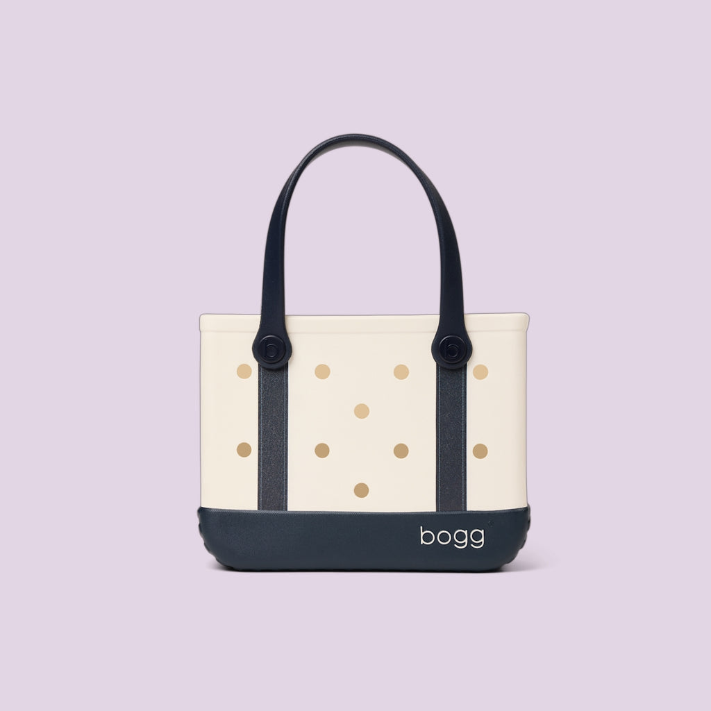 Bitty Bogg Bag Oxford Blue Cruise Essentials Travel Tote Oversized Travel Friendly with Spacious Interior for Family Beach Days Travel Organizer Vacation Essentials for Women