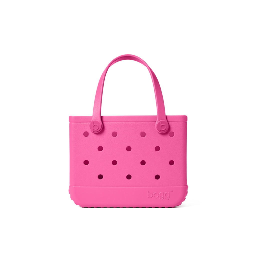 Bitty Bogg Bag Haute Pink Poolside Storage Carryall Travel Friendly Tip Resistant with Reinforced Handles for Family Beach Days Travel Organizer Vacation Essentials for Women