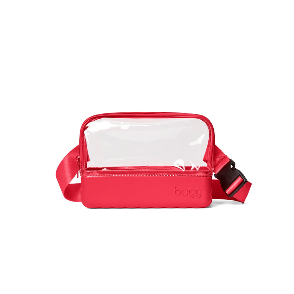 Bogg Stadium Bag Off to the Races Red Holiday Resort Carryall Lightweight Tip Resistant Adjustable Shoulder Strap for Family Trips