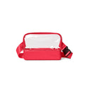 Bogg Stadium Bag Off to the Races Red Holiday Resort Carryall Lightweight Tip Resistant Adjustable Shoulder Strap for Family Trips