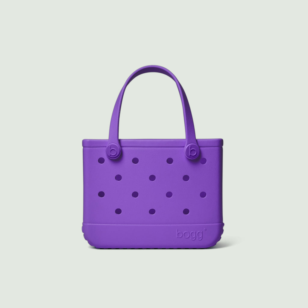 Bitty Bogg Bag Houston We Have a Purple Beach Gear Storage Bag Stylish Travel Friendly Accessory Organizer Pouch for Boat Excursions