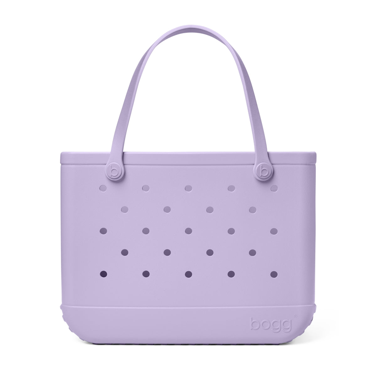 Original Bogg Bag I Lilac You a Lot Family Size Beach Organizer Lightweight Tip Resistant with Spacious Interior for Picnic Days Travel Organizer Vacation Essentials for Women