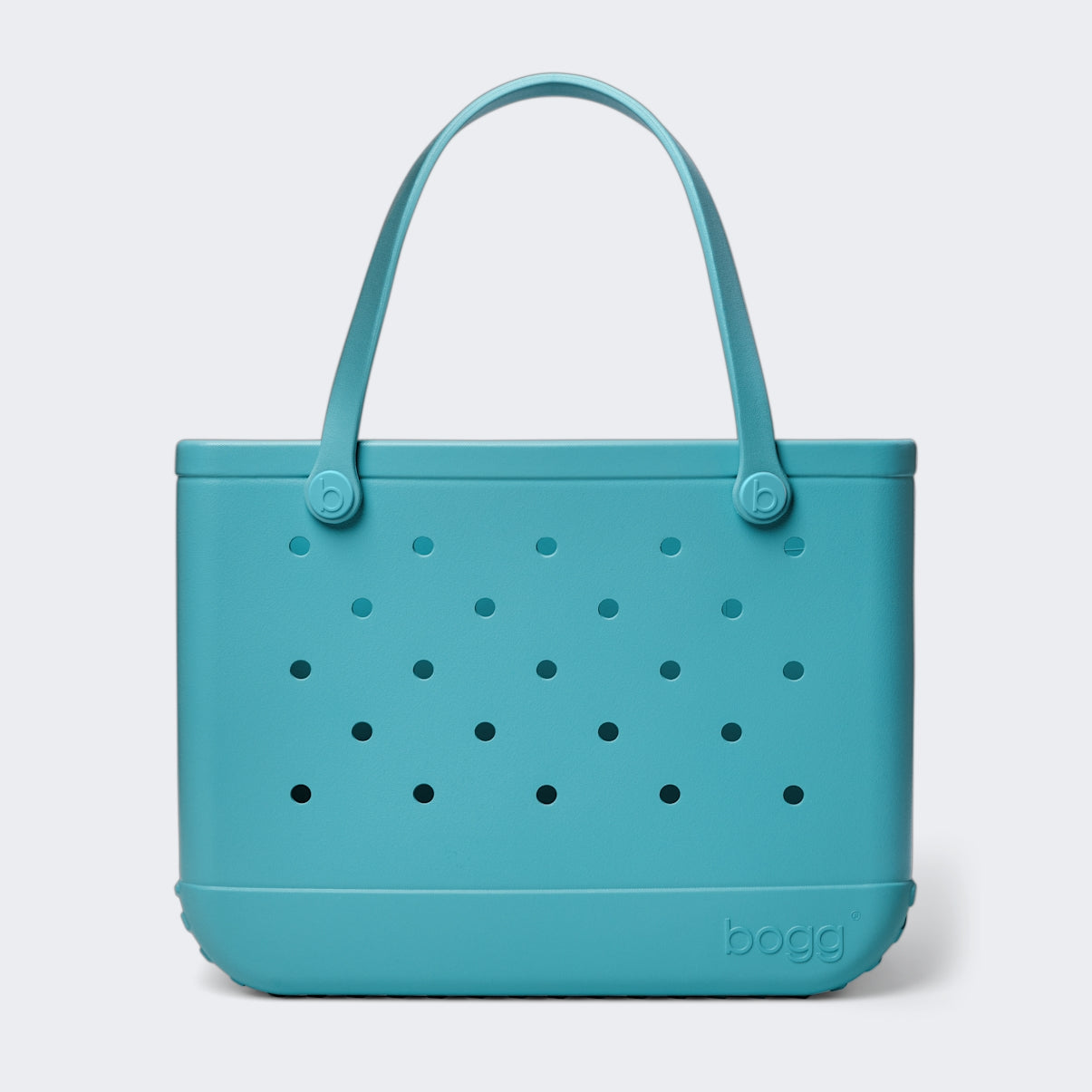 Original Bogg Bag Turquoise and Caicos Weekend Escape Carryall Portable Easy Clean Reinforced Grip Handles for Weekend Travel