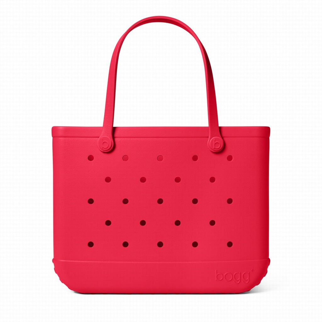 Original Bogg Bag Off to the Races Red Seaside Adventure Tote Ultra Durable Multi Purpose Accessory Organizer Pouch for Family Trips