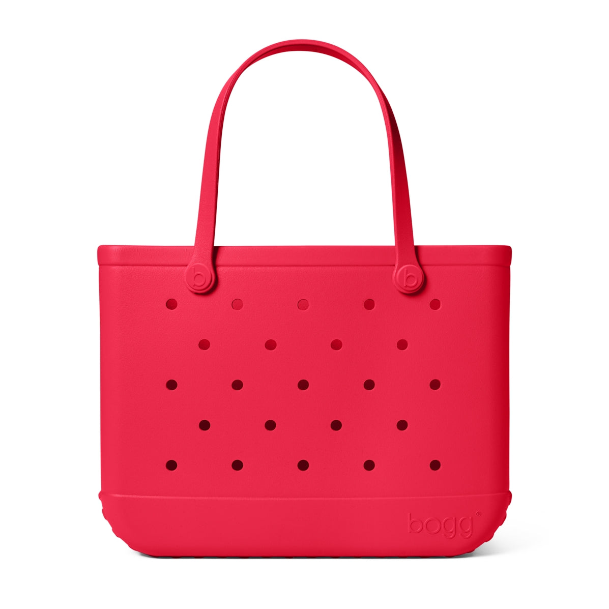 Original Bogg Bag Off to the Races Red Ocean Breeze Carryall Modern Large Capacity Easy Maintenance Surface for Summer Adventures