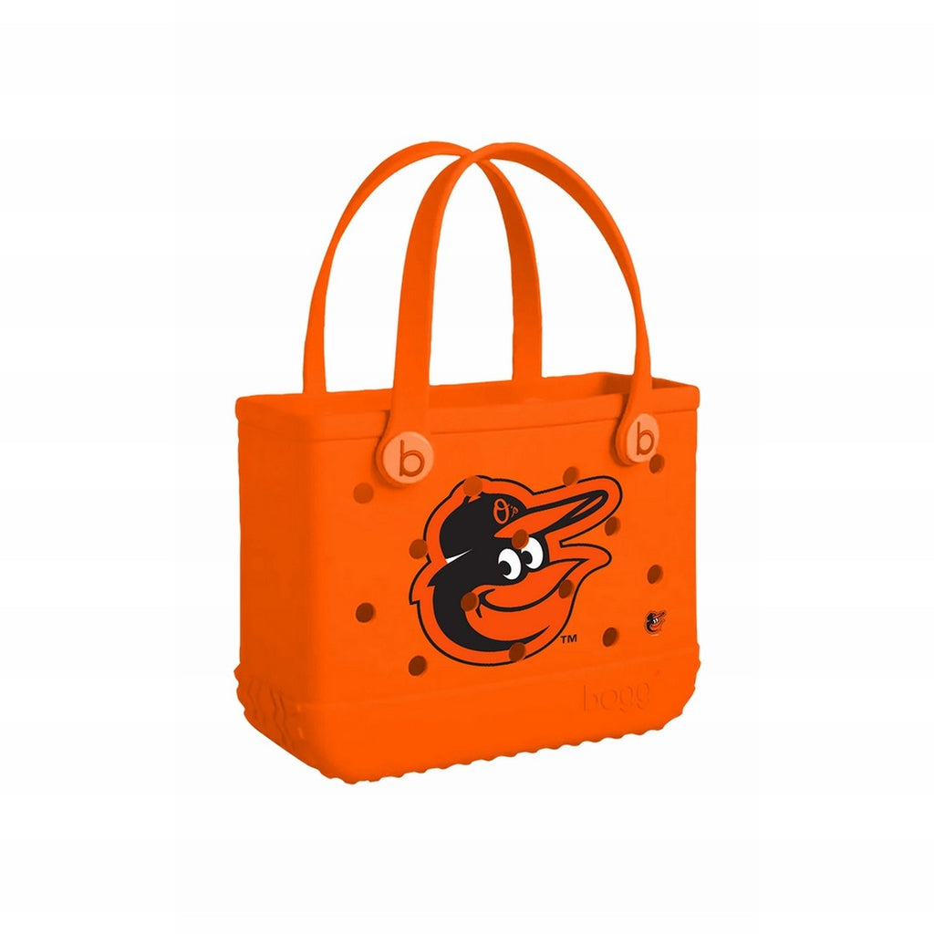 Bitty Bogg Bag Baltimore Orioles Poolside Storage Carryall Easy Clean Waterproof with Non Slip Bottom for Camping Trips Travel Organizer Vacation Essentials for Women