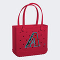 Baby Bogg Bag Arizona Diamondbacks Summer Beach Accessories Bag Oversized Large Capacity with Makeup Bag for Outdoor Adventures Travel Organizer Vacation Essentials for Women