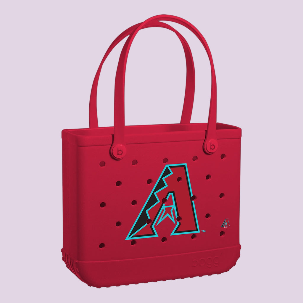 Baby Bogg Bag Arizona Diamondbacks Heavy Duty Rubber Beach Bag Oversized Oversized with Makeup Bag for Resort Holidays Travel Organizer Vacation Essentials for Women
