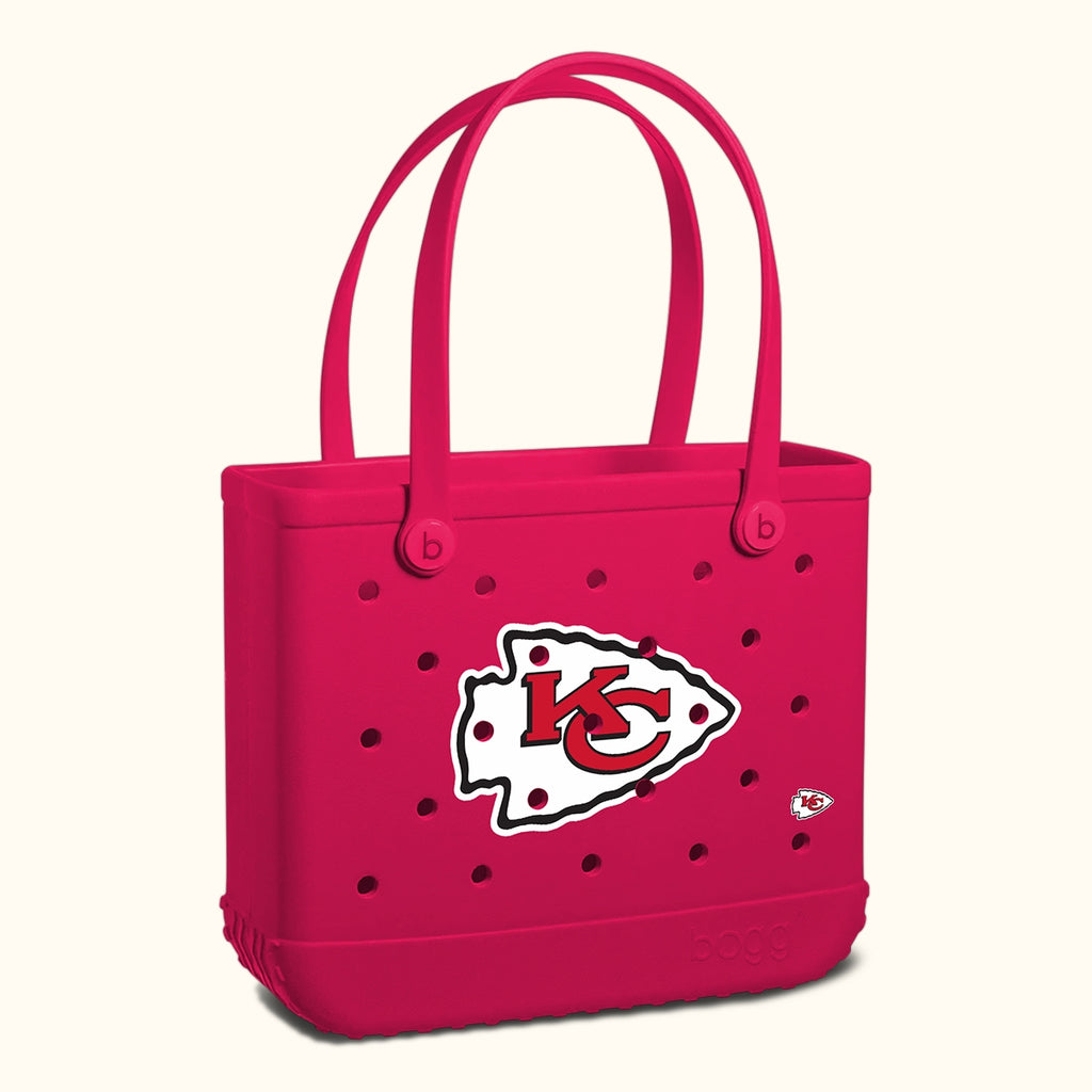 Baby Bogg Bag Kansas City Chiefs Sunny Getaway Carryall Premium Large Capacity Accessory Organizer Pouch for Beach Holidays