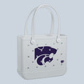 Baby Bogg Bag Kansas State Wildcats Cruise Essentials Travel Tote Oversized Sandproof with Easy Clean Surface for Weekend Getaways Travel Organizer Vacation Essentials for Women
