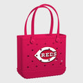 Baby Bogg Bag Cincinnati Reds Family Beach Day Carryall Oversized Oversized with Cosmetic Organizer for Weekend Getaways Travel Organizer Vacation Essentials for Women