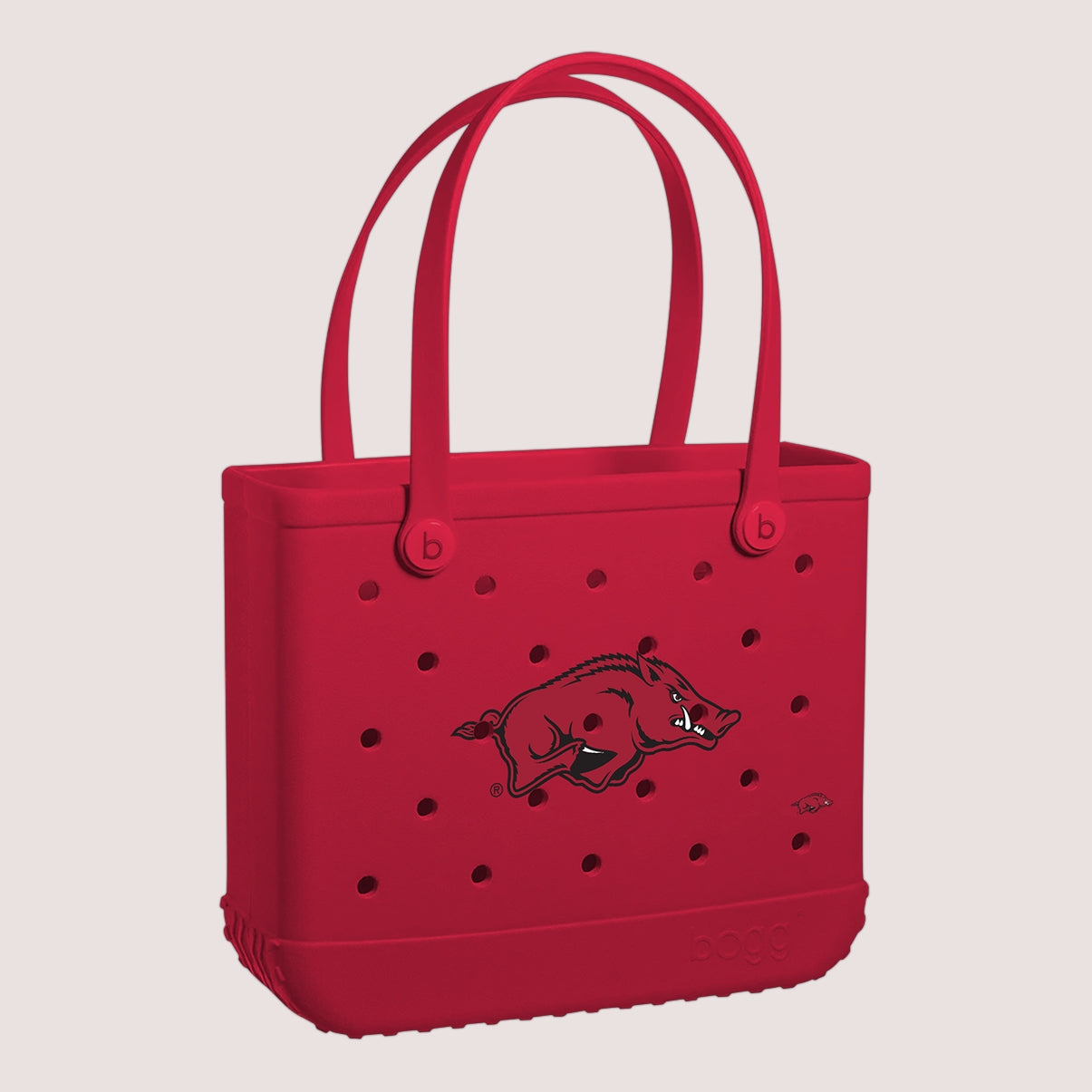 Baby Bogg Bag Arkansas Razorbacks Sand Resistant Beach Storage Bag Washable Travel Friendly with Non Slip Bottom for Beach Vacation Travel Organizer Vacation Essentials for Women