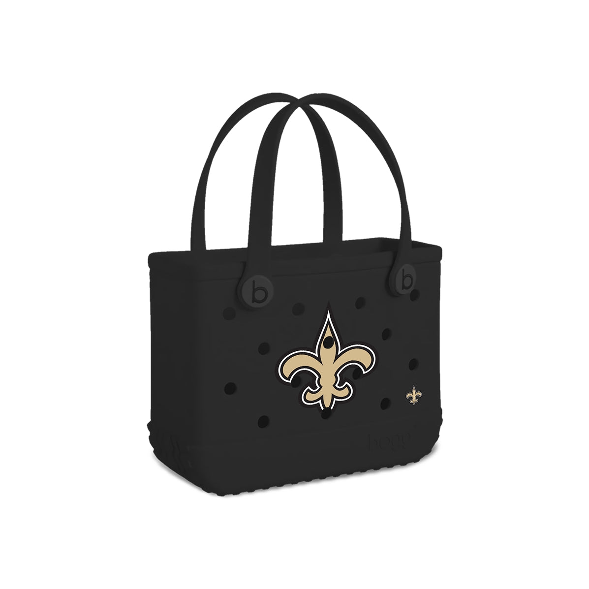 Bitty Bogg Bag New Orleans Saints Coastal Travel Beach Bag Ultra Durable Oversized Open Top Access Access for Summer Adventures