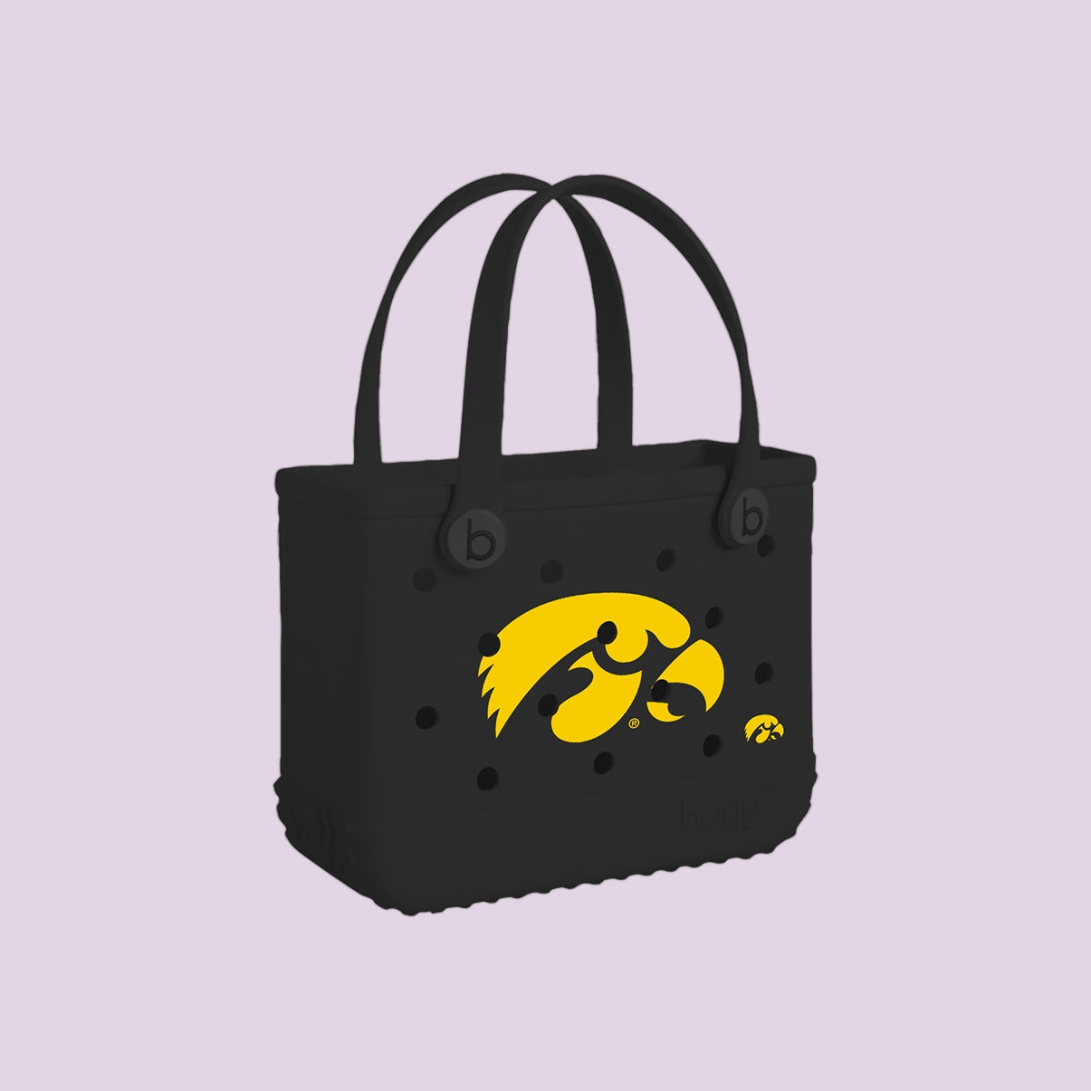 Bitty Bogg Bag Iowa Hawkeyes Family Size Beach Organizer Lightweight Oversized with Extra Storage Compartments for Yacht Excursions Travel Organizer Vacation Essentials for Women