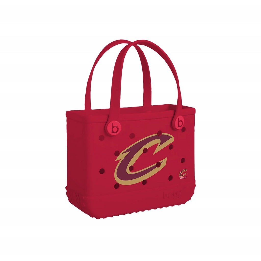 Bitty Bogg Bag Cleveland Cavaliers Poolside Storage Carryall Durable Easy Clean with Waterproof Phone Pouch for Family Beach Days Travel Organizer Vacation Essentials for Women