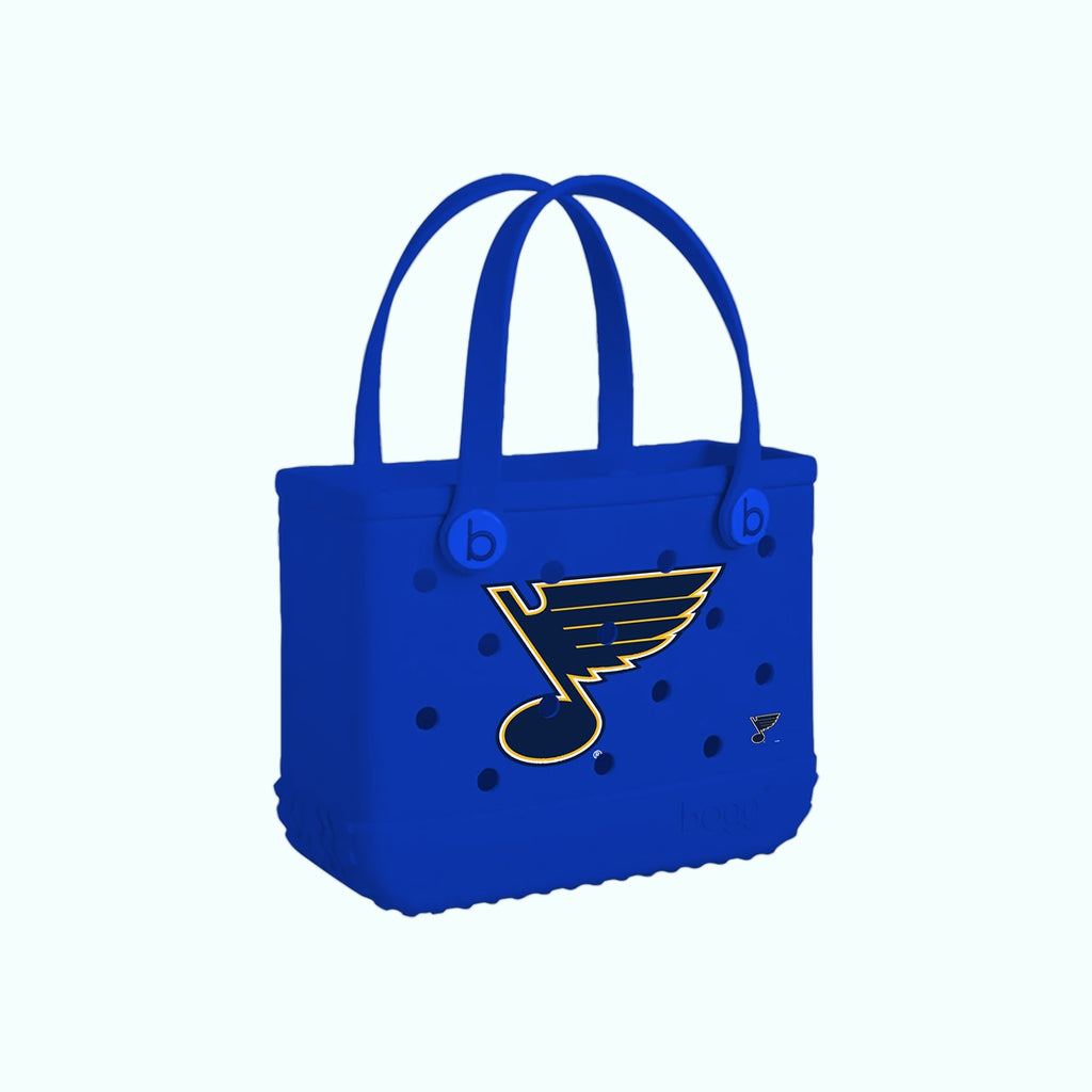 Bitty Bogg Bag St. Louis Blues Oversized Beach Travel Tote Lightweight Sandproof with Adjustable Shoulder Strap for Boat Trips Travel Organizer Vacation Essentials for Women