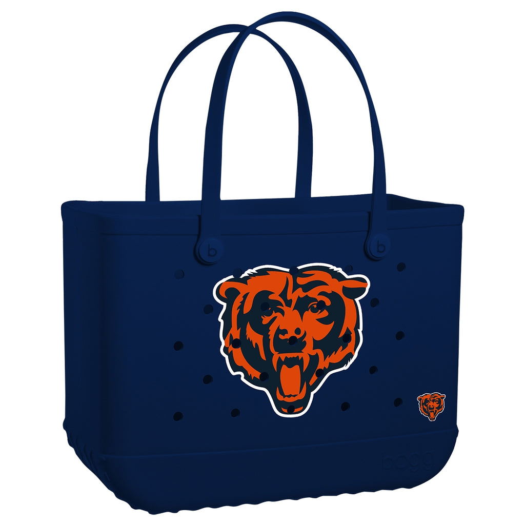 Original Bogg Bag Chicago Bears Waterfront Travel Tote Luxury Oversized Deep Storage Interior for Cruise Travel