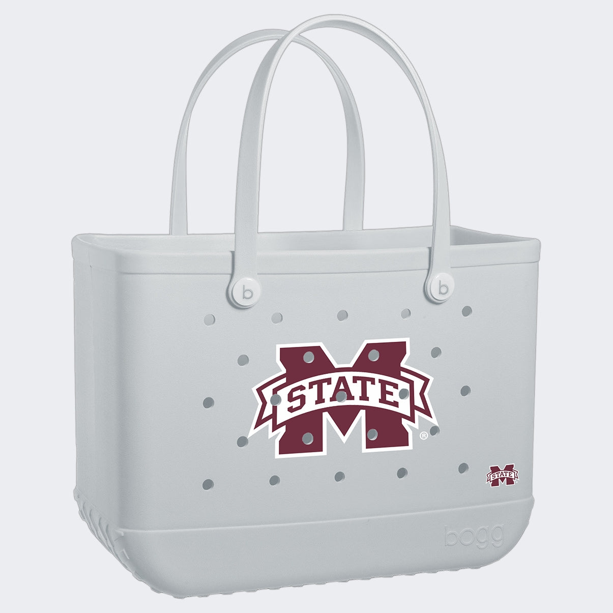 Original Bogg Bag Mississippi State Bulldogs Coastal Travel Beach Bag Heavy Duty Travel Friendly Bonus Cosmetic Bag Included for Cruise Travel