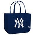 Original Bogg Bag New York Yankees Open Top Beach Organizer Durable Large Capacity with Easy Clean Surface for Lake Adventures Travel Organizer Vacation Essentials for Women