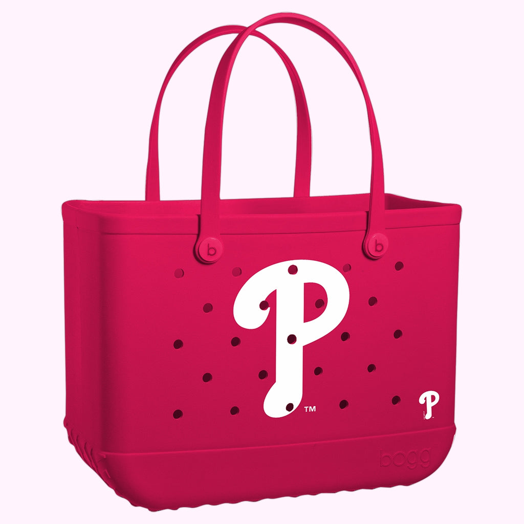 Original Bogg Bag Philadelphia Phillies Outdoor Leisure Organizer Modern Travel Friendly Deep Storage Interior for Outdoor Sports