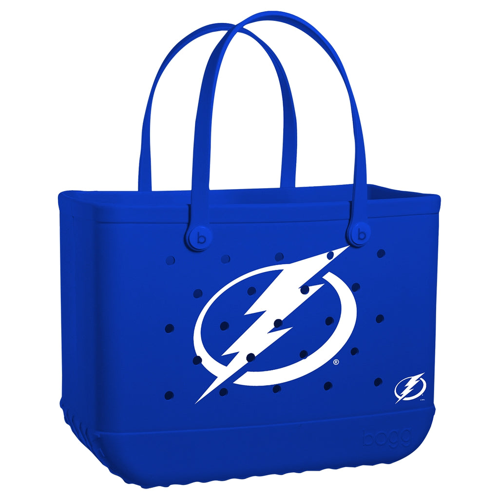 Original Bogg Bag Tampa Bay Lightning Sunny Getaway Carryall Portable Waterproof Non Slip Bottom Design for Women