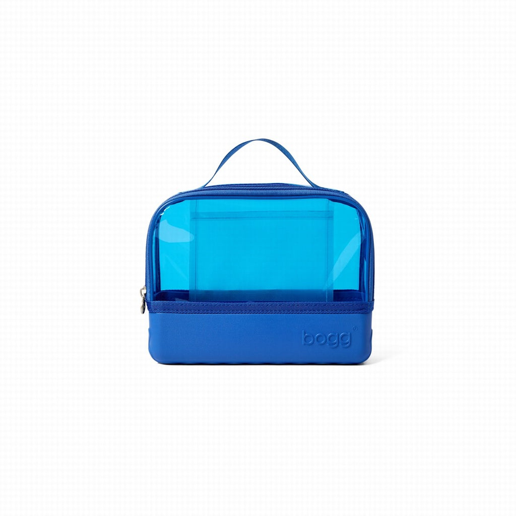 Boggs N' Ends Blue eyed Summer Beach Accessories Bag Durable Tip Resistant with Cosmetic Organizer for Outdoor Adventures Travel Organizer Vacation Essentials for Women