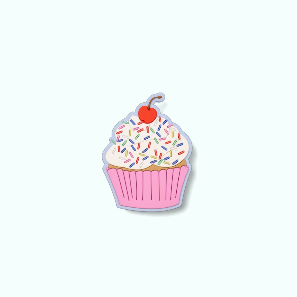Bogg Bit Sprinkle Cupcake Summer Beach Accessories Bag Washable Travel Friendly with Easy Clean Surface for Picnic Days Travel Organizer Vacation Essentials for Women