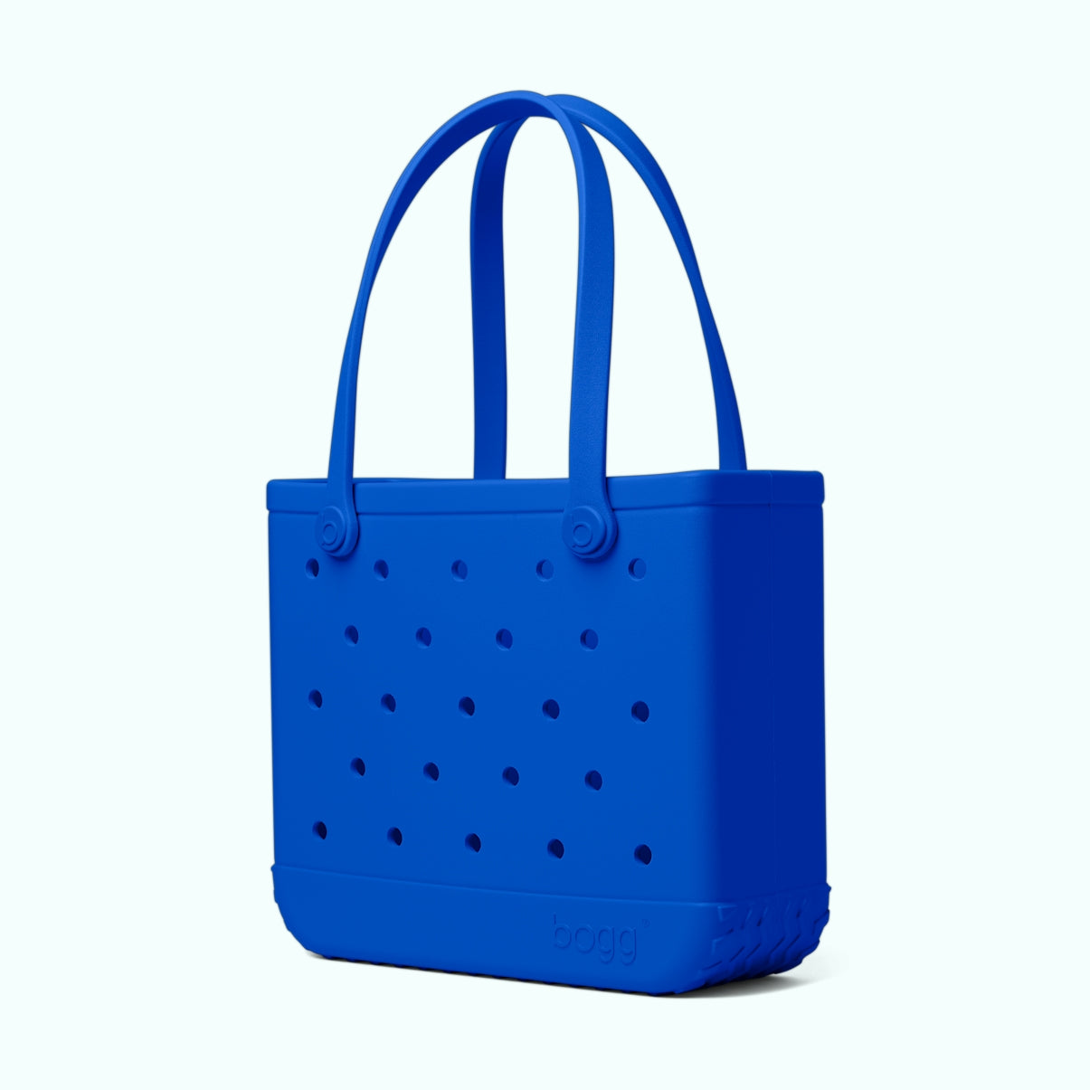 Baby Bogg Bag Mykonos Blue Tropical Resort Beach Bag Stylish Washable Bonus Cosmetic Bag Included for Weekend Travel