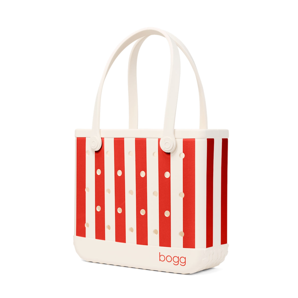 Baby Bogg Bag Buoy Red Stripe Sand Resistant Beach Storage Bag Large Capacity Waterproof with Reinforced Handles for Lake Adventures Travel Organizer Vacation Essentials for Women