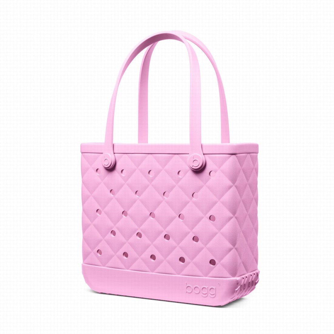 Baby Bogg Bag Quilted Pink Taffy Travel Friendly Beach Organizer Large Capacity Sandproof with Waterproof Phone Pouch for Summer Travel Travel Organizer Vacation Essentials for Women