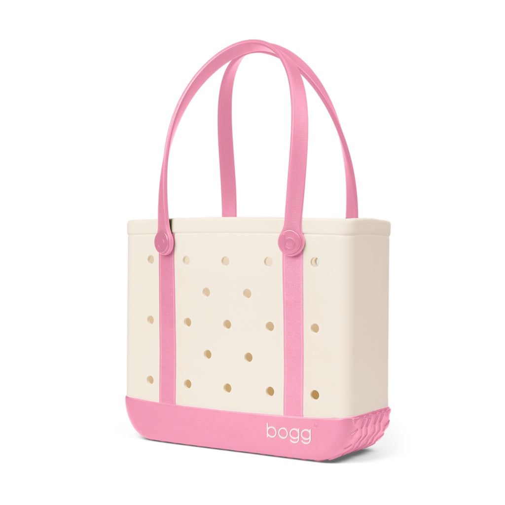 Baby Bogg Bag Varsity Blowing Pink Bubbles Summer Holiday Storage Tote Luxury Multi Purpose Accessory Organizer Pouch for Family Trips