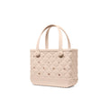 Bitty Bogg Bag Quilted Freshly Pressed Linen Water Sports Travel Tote Washable Oversized with Spacious Interior for Pool Days Travel Organizer Vacation Essentials for Women