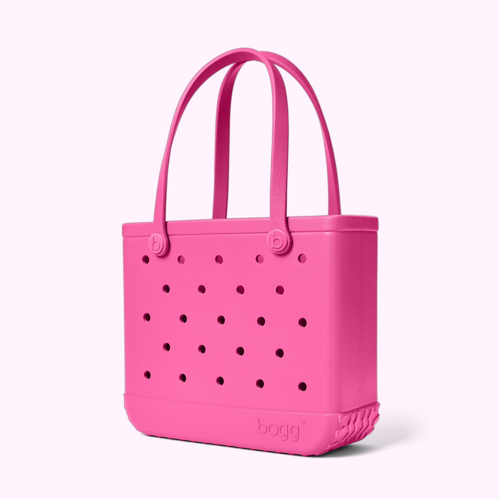 Baby Bogg Bag Haute Pink Weekend Getaway Beach Bag Large Capacity Lightweight with Adjustable Shoulder Strap for Boat Trips Travel Organizer Vacation Essentials for Women