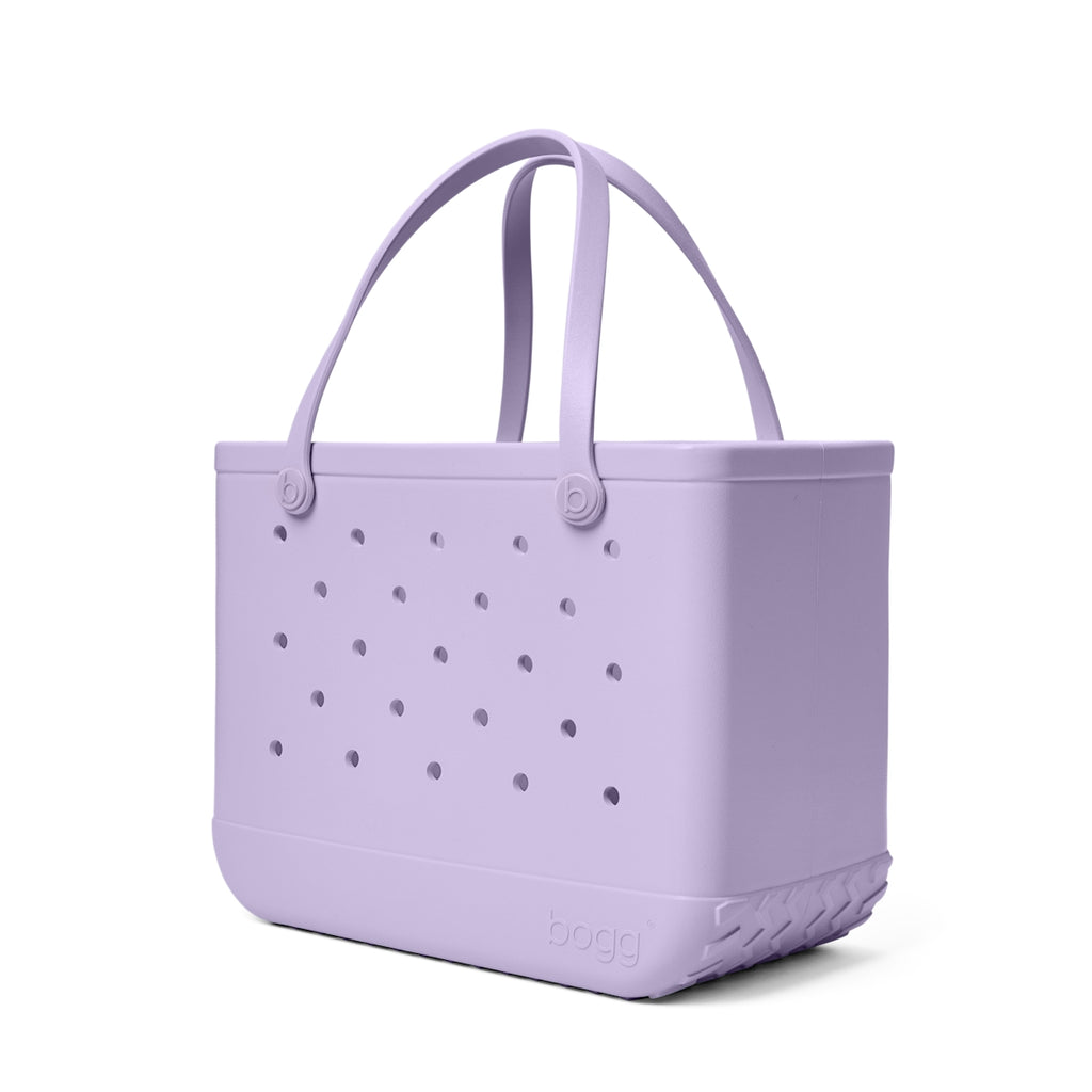 Original Bogg Bag I Lilac You a Lot Family Size Beach Organizer Lightweight Tip Resistant with Spacious Interior for Picnic Days Travel Organizer Vacation Essentials for Women