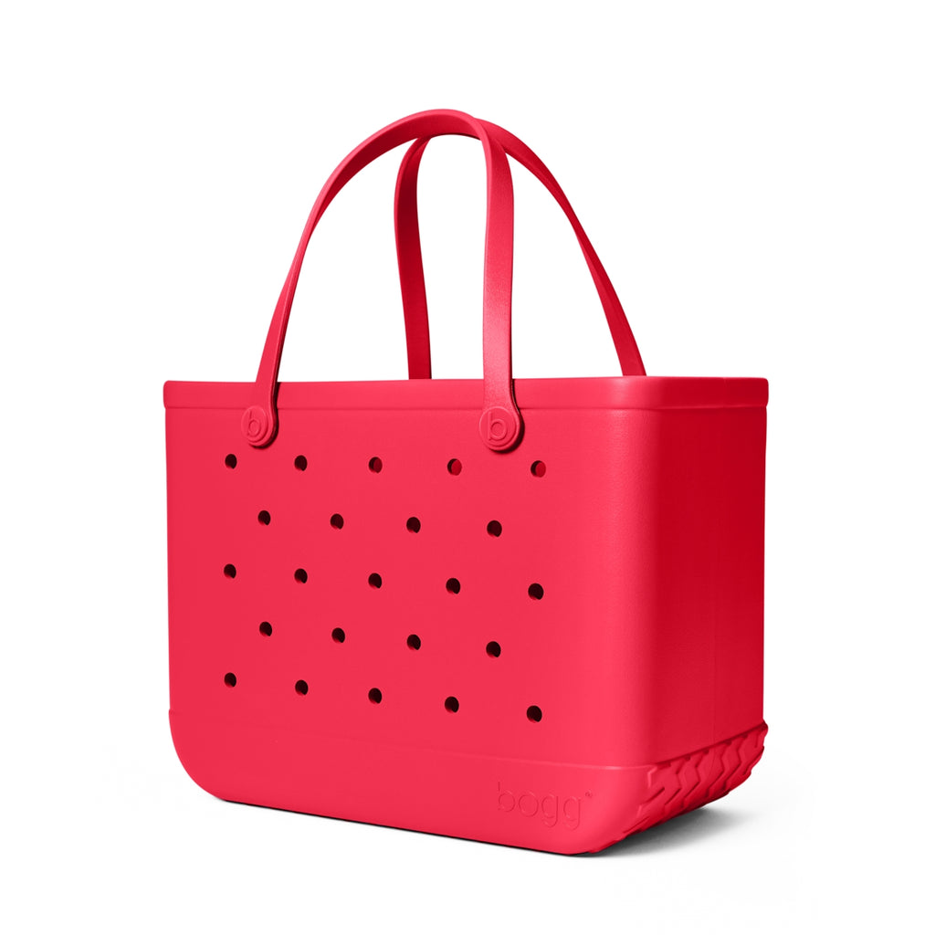 Original Bogg Bag Off to the Races Red Seaside Adventure Tote Ultra Durable Multi Purpose Accessory Organizer Pouch for Family Trips