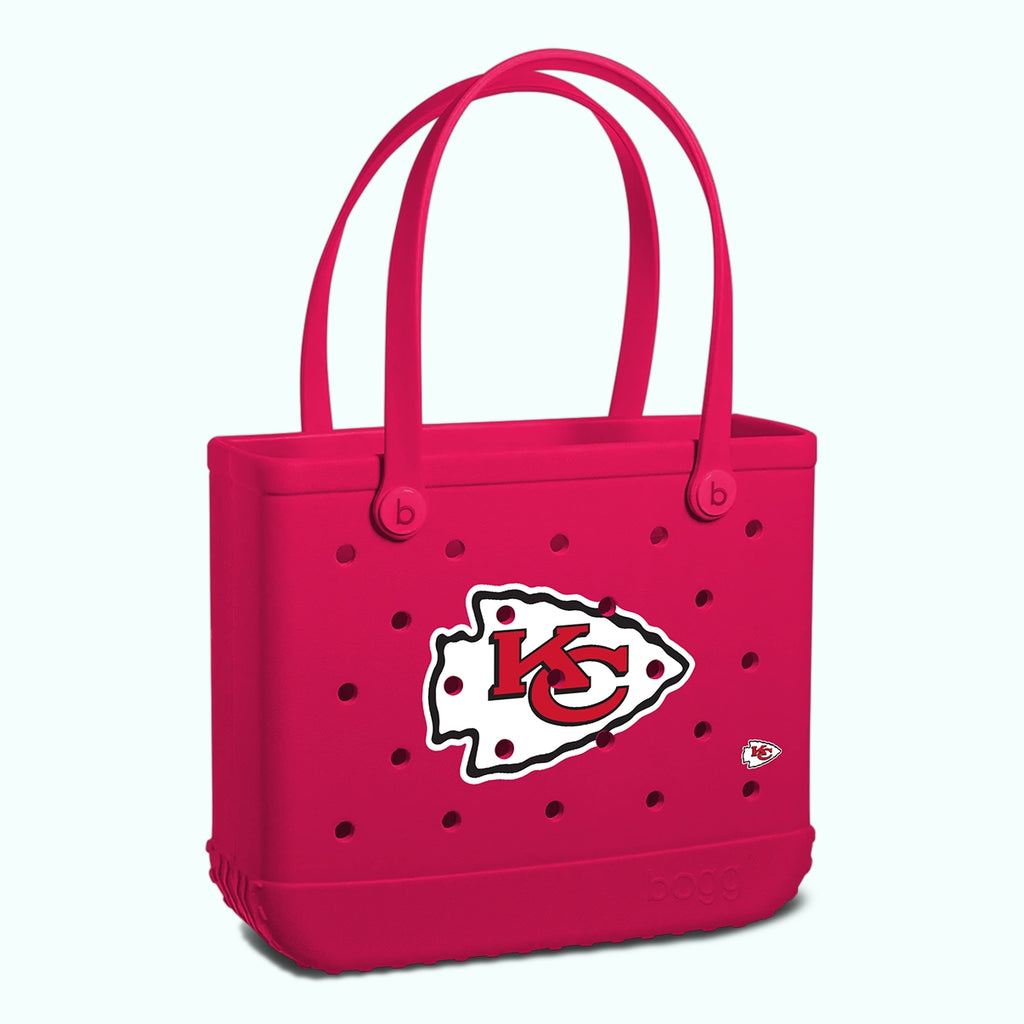 Baby Bogg Bag Kansas City Chiefs Sunny Getaway Carryall Premium Large Capacity Accessory Organizer Pouch for Beach Holidays