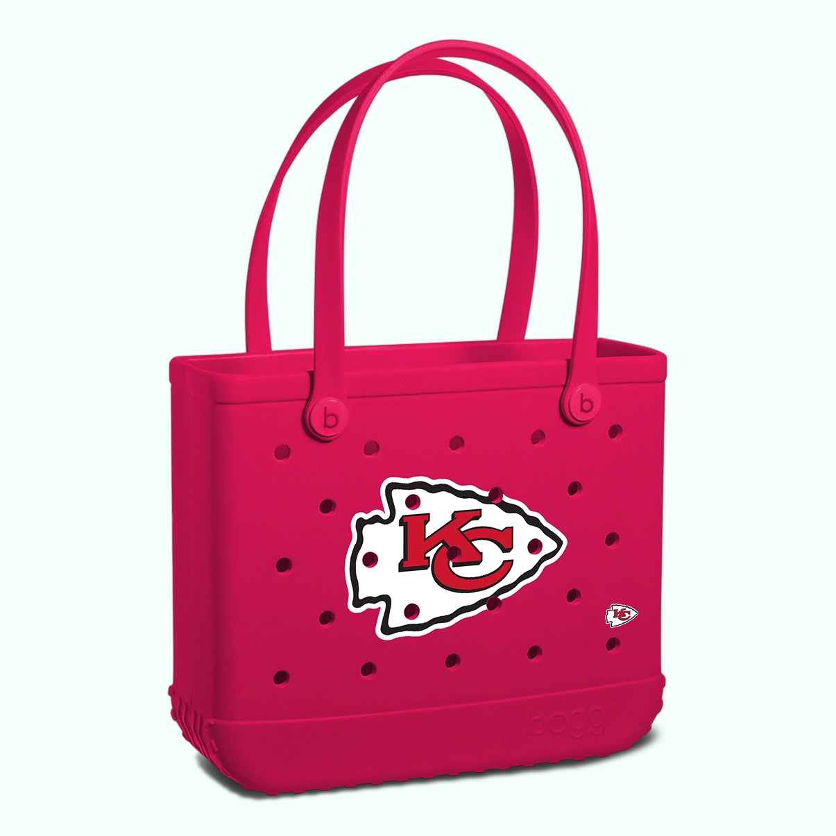 Baby Bogg Bag Kansas City Chiefs Sunny Getaway Carryall Premium Large Capacity Accessory Organizer Pouch for Beach Holidays