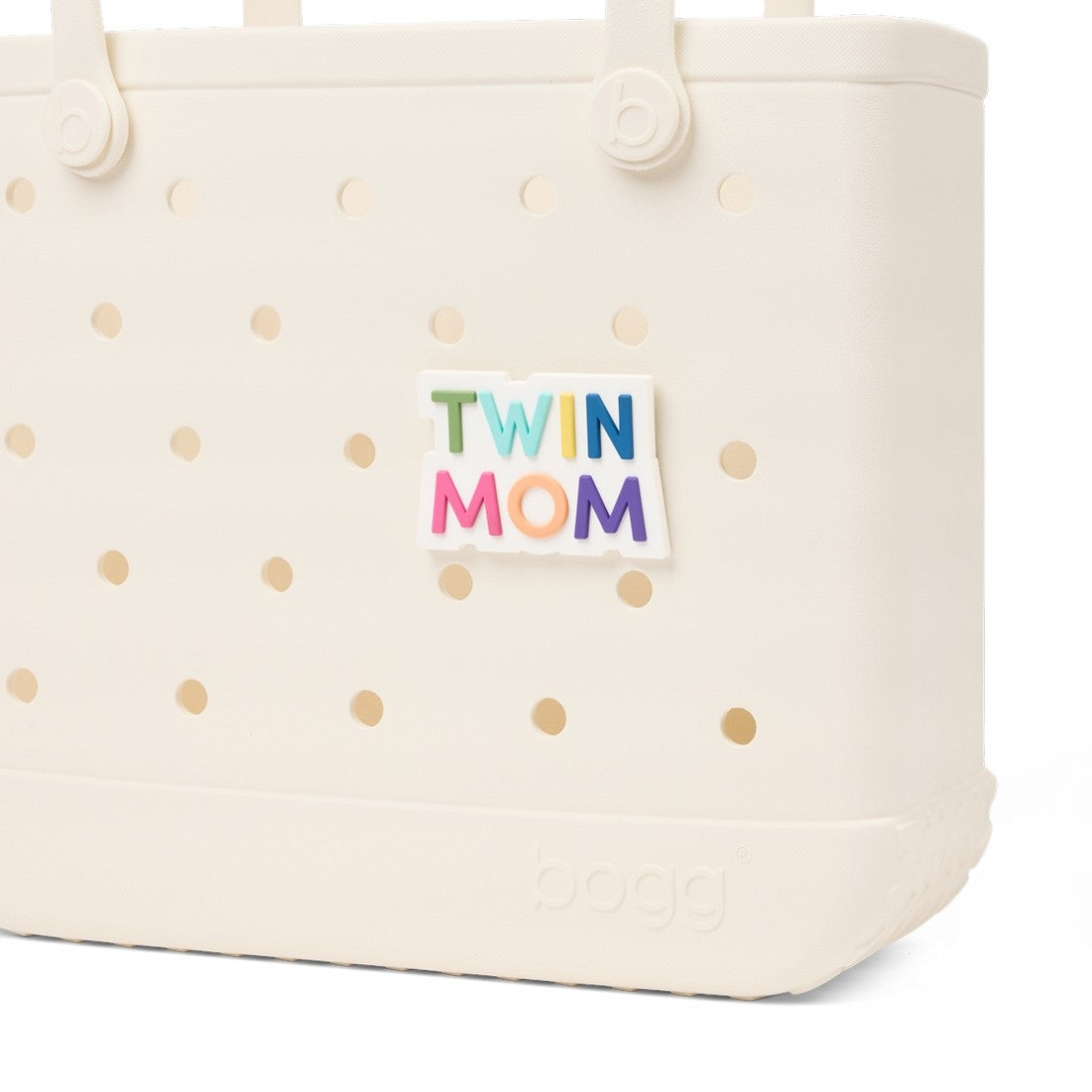 Bogg Bit Twin Mom Ocean Day Storage Tote Luxury Multi Purpose Extra Wide Opening for Resort Vacations