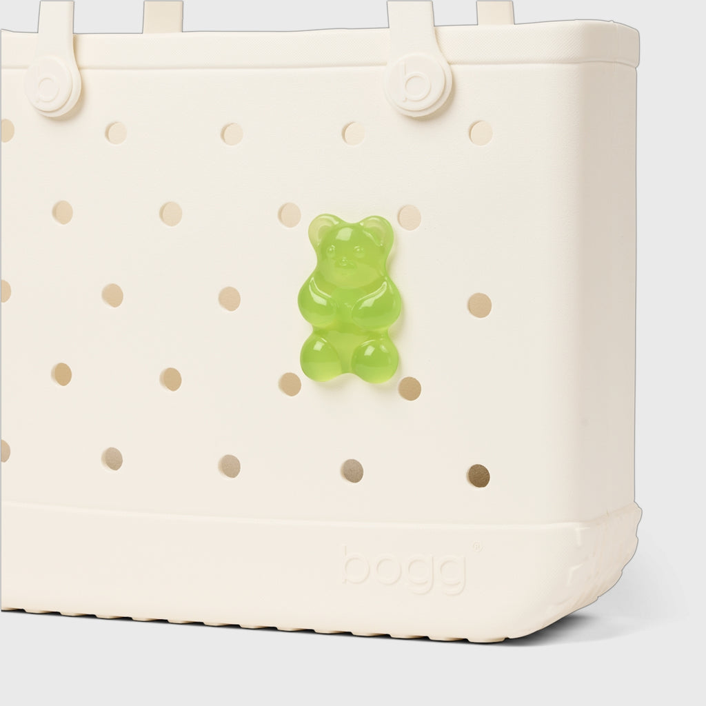 Bogg Bit Lime Gummy Bear Coastal Weekend Carryall Modern Washable Easy Maintenance Surface for Boat Excursions