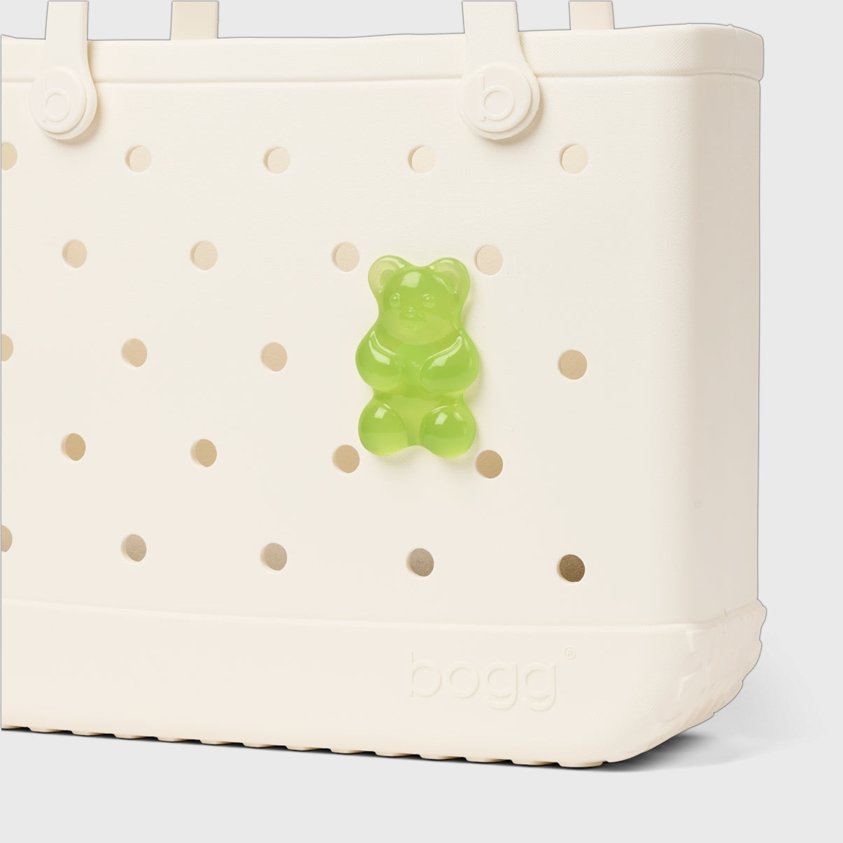 Bogg Bit Lime Gummy Bear Coastal Weekend Carryall Modern Washable Easy Maintenance Surface for Boat Excursions