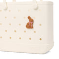 Bogg Bit Easter Bunny Travel Ready Pool Tote Modern Waterproof Waterproof Phone Pouch Included for Family Trips